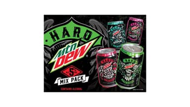 Mountain Dew Hard Zero Sugar Variety Pack Malt Beverage
