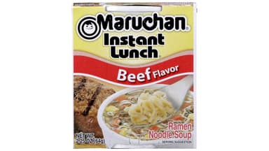 Maruchan Beef Flavor Instant Lunch Ramen Noodles