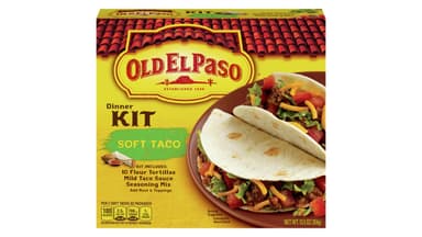 Old El Paso Soft Taco Flour Tortilla Dinner Kit