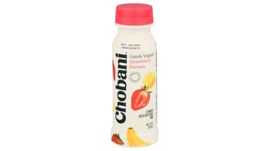 Chobani Strawberry Banana Greek Yogurt Drink