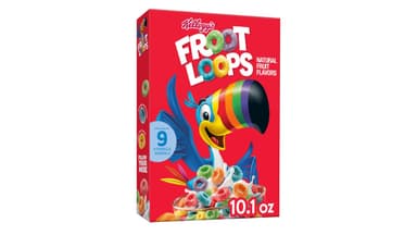 Froot Loops Cereal Natural Fruit Flavour Breakfast Cereal
