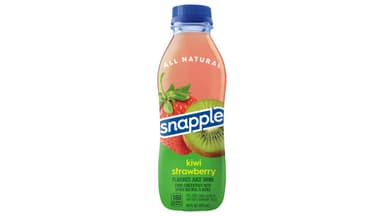Snapple All Natural Kiwi Strawberry Juice Drink Plastic