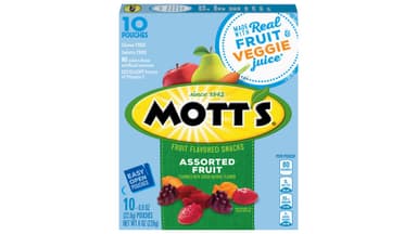 Mott's Gluten Free Assorted Fruit Flavored Snacks
