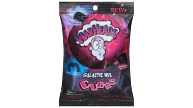 Warheads Galactic Mix Cubes Chewy Candy
