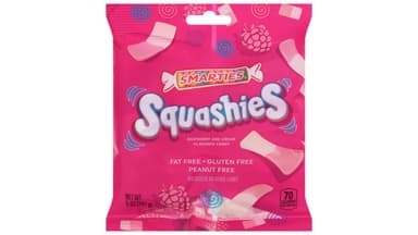 Smarties Squashies Raspberry and Cream Candy