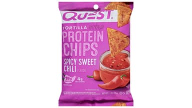 Quest Nutrition Gluten Free Tortilla Style Spicy Sweet Chili Flavor Protein Chips