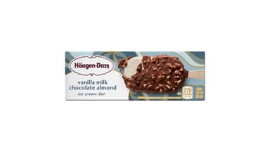 Haagen-Dazs Vanilla Milk Chocolate Almond Ice Cream Bar