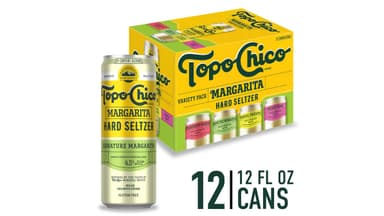 Topo Chico Hard Seltzer Gluten Free Margarita Hard Seltzer Cans Variety