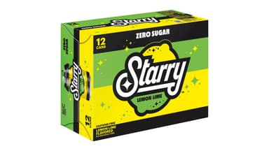 Starry Zero Sugar Caffeine-Free Lemon Lime Flavored Soda