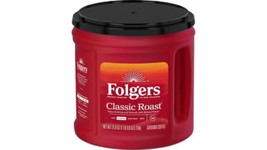 Folgers Classic Medium Roast Ground Coffee Canister