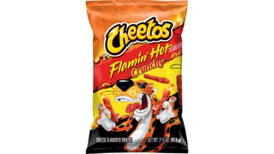 Cheetos Flamin Hot Crunchy Cheese Flavored Snacks