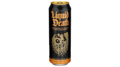 Liquid Death Squeezed to Death Sparkling Water