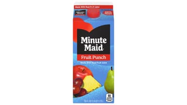 Minute Maid 100% Natural Flavor Fruit Punch Juice