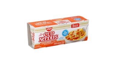 Nissin Chicken Ramen Noodle Soup Cups