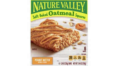 Nature Valley Soft Baked Peanut Butter Oatmeal Squares