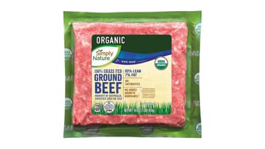 Simply Nature Organic Grass Fed Ground Beef