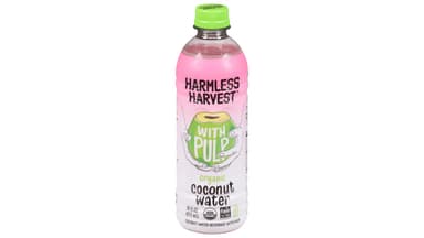 Harmless Harvest Organic Coconut Water Bottle with Pulp
