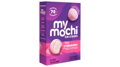 My Mochi Gluten Free Strawberry Premium Ice Cream in Sweet Rice Dough