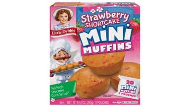 Little Debbie Strawberry Shortcake Flavored Rolls Mini Muffins