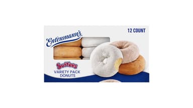 Entenmann's Soft'ees Plain Donuts Variety