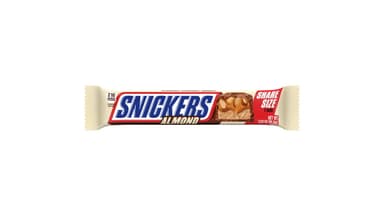 Snickers Almond Milk Chocolate Candy Bar Share Size