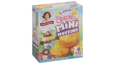 Little Debbie Spring Lemon Mini Muffins