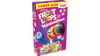 Kellogg's Froot Loops Large Size Marshmallow Cereal
