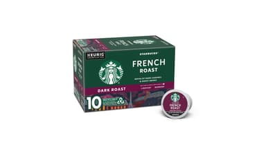 Starbucks French Dark Roast 100% Arabica Ground Coffee K-Cup