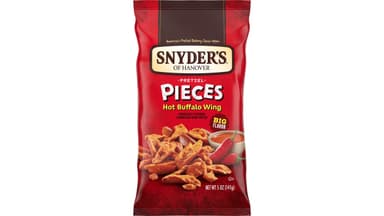 Snyder's of Hanover Hot Buffalo Wing Flavored Pretzel Pieces