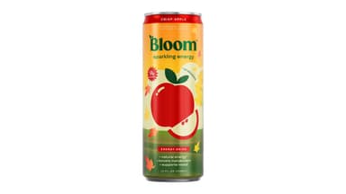 Bloom Sparkling Crisp Apple Energy Drink + Prebiotics