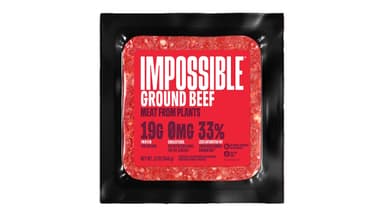 Impossible Plant-Based Gluten Free Frozen Protein Ground Beef Burger