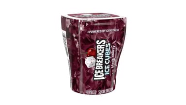 Ice Breakers Sugar Free Black Cherry Ice Cubes Chewing Gum