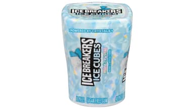 Ice Breakers Sugar Free Ice Cubes Mint Crystal Chewing Gum