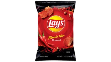 Lay's Flamin Hot Flavored Potato Chips