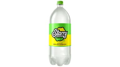 Starry Caffeine Free Lemon Lime Flavored Soda