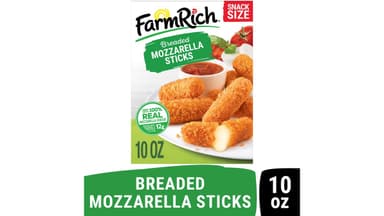 Farm Rich Breaded Mozzarella Sticks Snack Size