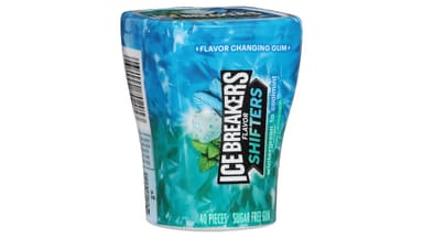 Ice Breakers Sugar Free Flavor Shifters Wintergreen to Cool Mint Gum