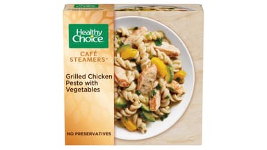 Healthy Choice Cafe Steamers Frozen Grilled Chicken Pesto Meal with Vegetables