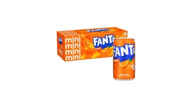 Fanta Orange Soda Mini Cans Fridge