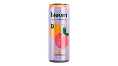 Bloom Nutrition Zero Sugar + Prebiotics Peach Mango Sparkling Energy Drink