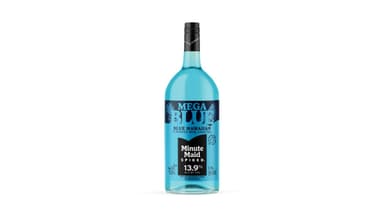 Minute Maid Blue Hawaiian Wine Cocktail