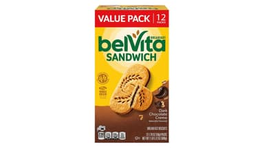 BelVita Dark Chocolate Creme Breakfast Sandwich Biscuits Value