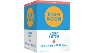 High Noon Peach Vodka Hard Seltzer