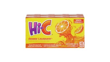Hi-C Orange Lavaburst Flavored Fruit Drink