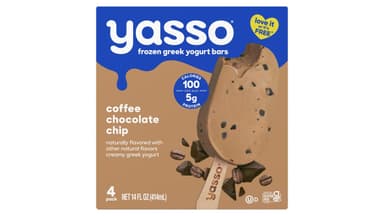 Yasso Gluten-Free Coffee Chocolate Chip Frozen Greek Yogurt Bars
