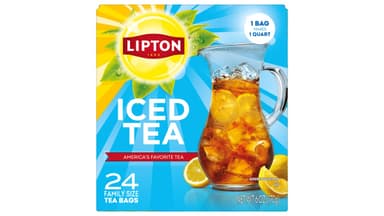 Lipton Iced Tea Bags Family Size