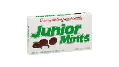 Junior Mints Pure Chocolate Candy Mints