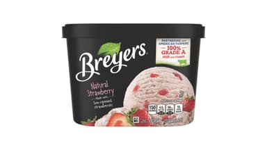 Breyers Natural Strawberry Ice Cream