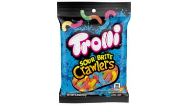 Trolli Sour Brite Crawlers Gummi Candy