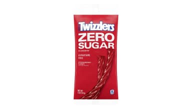 Twizzlers Zero Sugar Aspartame Free Twists Strawberry Flavored Liquorice